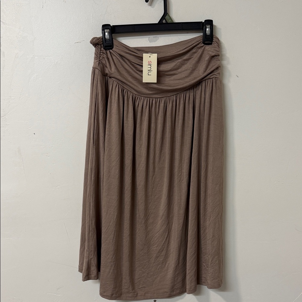 Simlu  Brown Women's Skirt